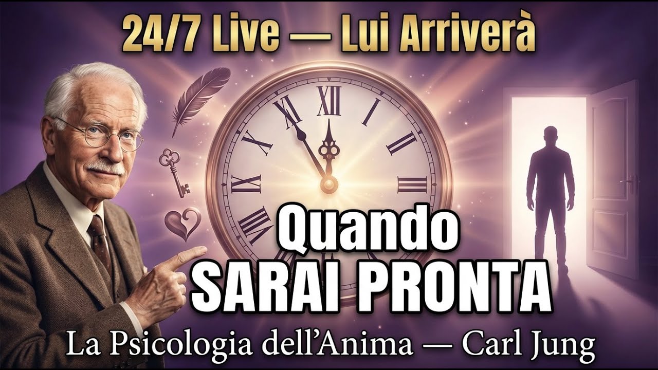 Live 24/7-Scopri perché INCONTRI SEMPRE gli STESSI UOMINI e come ATTRARE l'amore vero - Carl Jung.