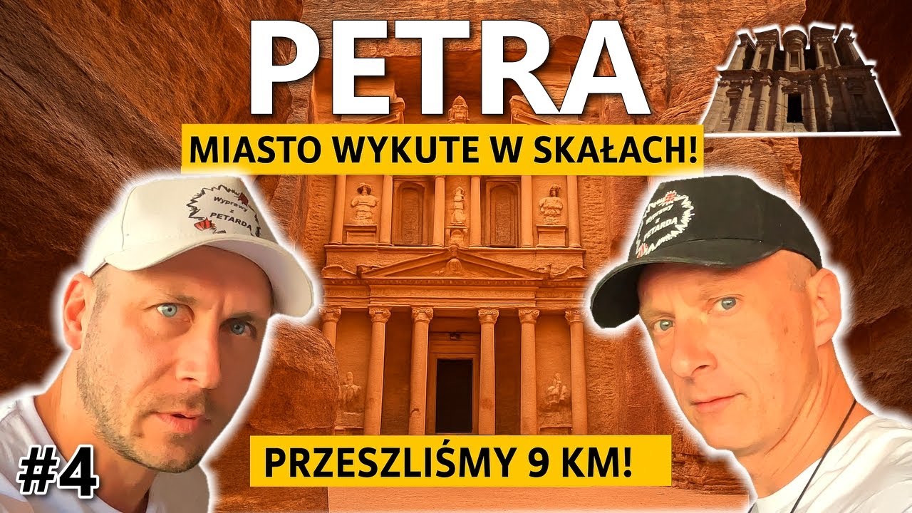JORDANIA #4 🇯🇴 - PETRA – Jeden z 7 Cudów Świata! Widoki Jak z Innej Planety!