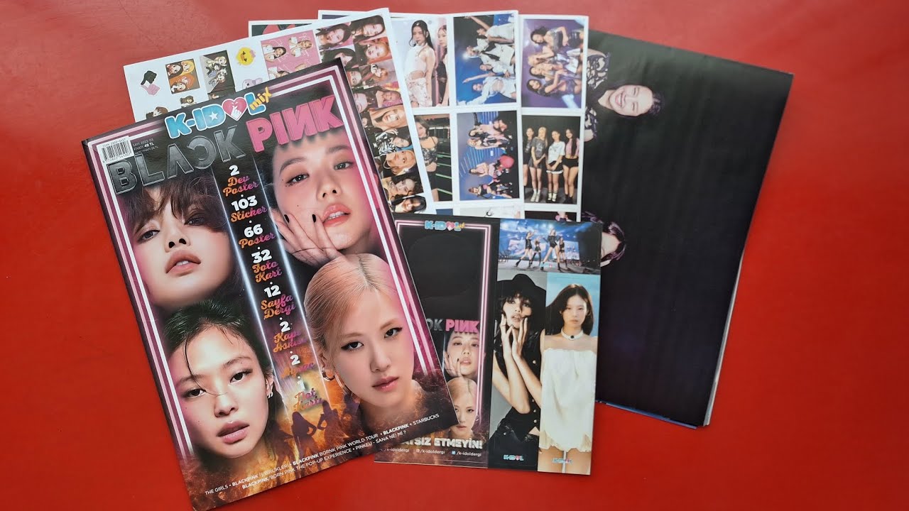 K-IDOL BLACKPINK ÖZEL SAYI DERGİ AÇILIMI 2023-03 / BLACKPINK DERGİ AÇILIMI /K-POP FAN STATION