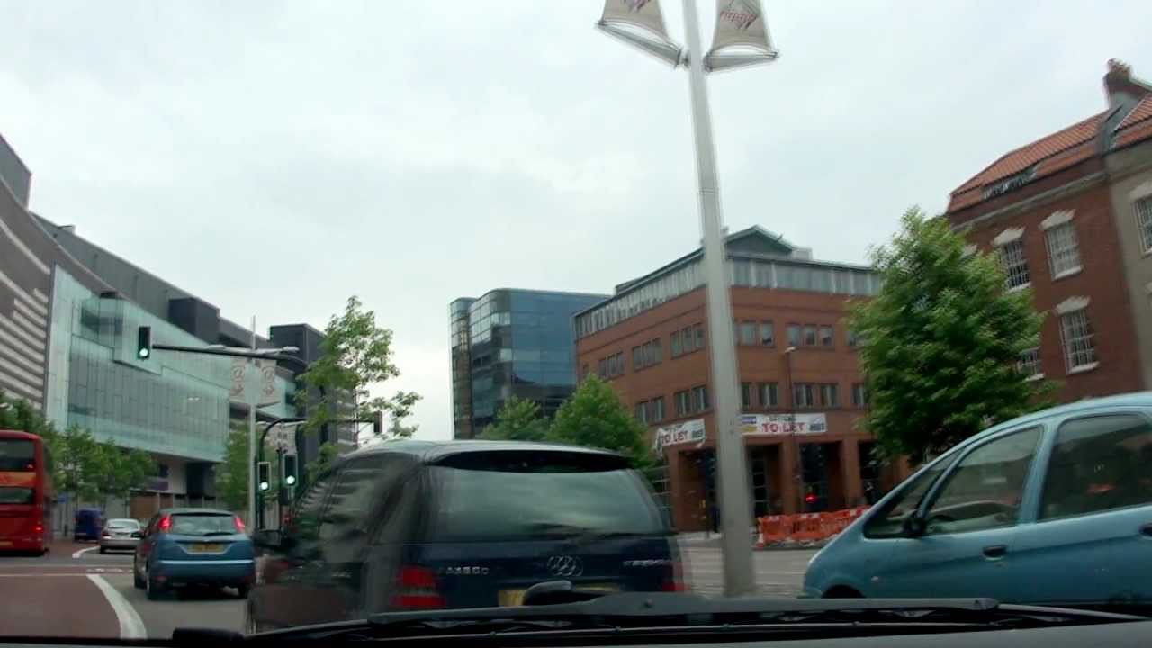 Driving in Bristol, England