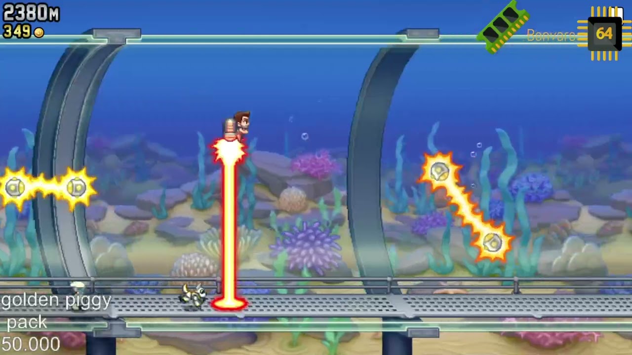 let's play jetpack joyride: 543