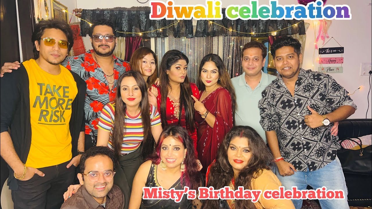 Diwali celebration 2022 | Misty’s Birthday celebration | Vlog | Puja Ganguly |