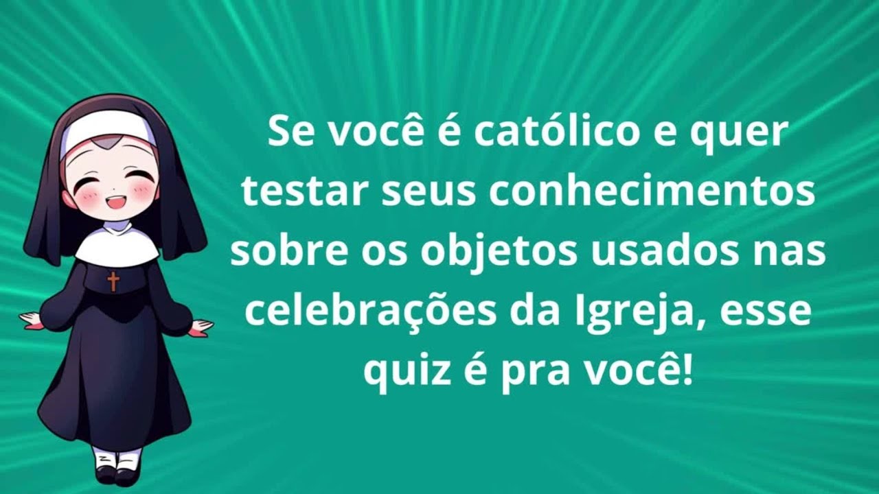 Quiz Católico: Você Conhece os Objetos Litúrgicos Usados na Missa?