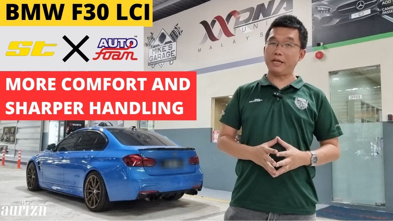 BMW F30 LCI - How a combination of Auto Foam and ST XA enhanced its ride & handling | EvoMalaysia