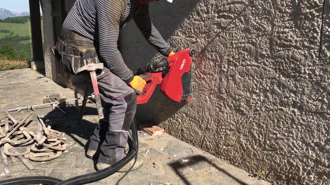 Sciage du b&eacute;ton sans poussi&egrave;re