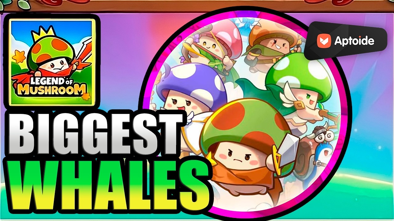 ▶️🔥 THE MOST POWERFUL WHALES IN THE GAME! Are you Stronger Than Them? - Legend of Mushroom
