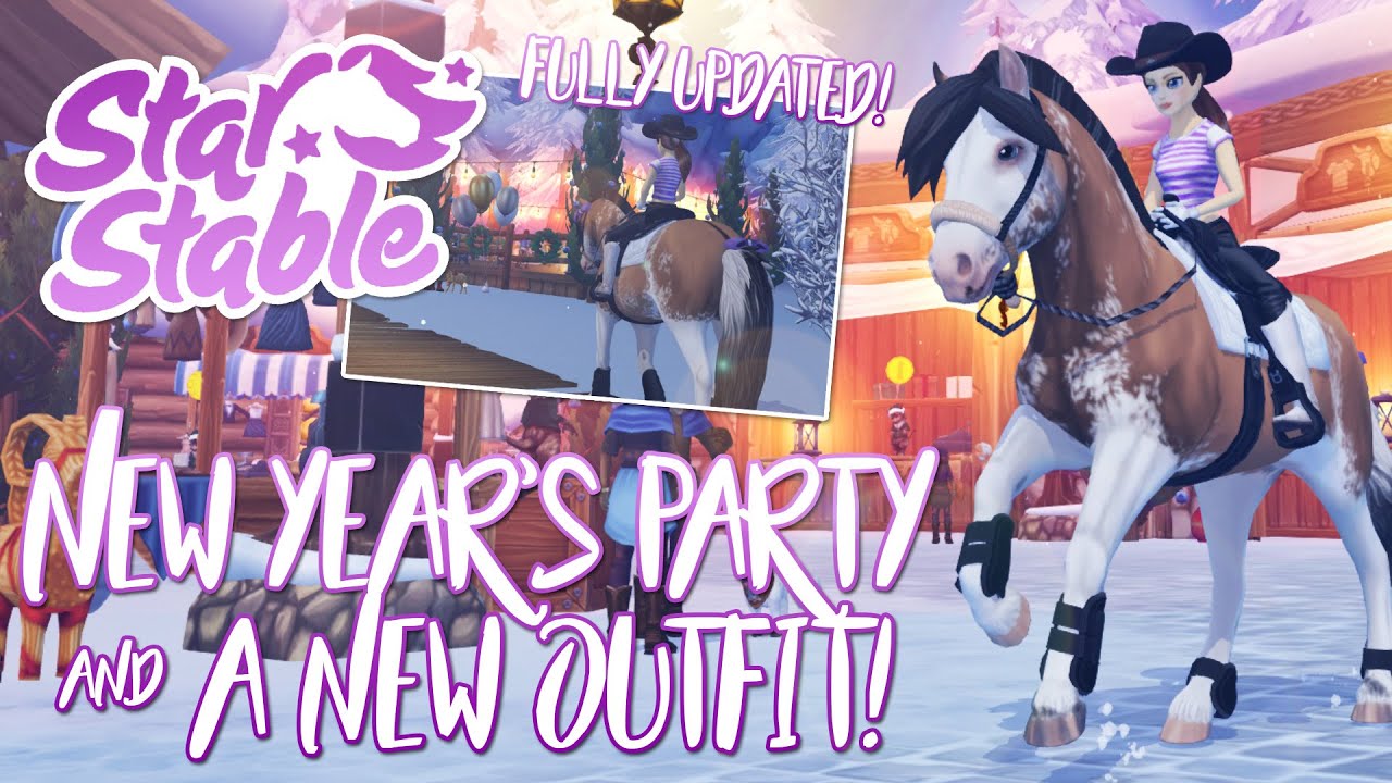 The UPDATED New Year's Party & a NEW outfit! | Star Stable Updates