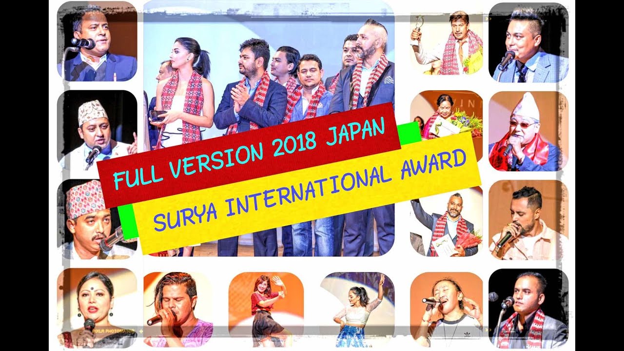 SURYA INTERNATIONAL AWARD 2018  | TOKYO JAPAN  | SURYA CORPORATION | FULL VERSION | FILM AND MUSIC