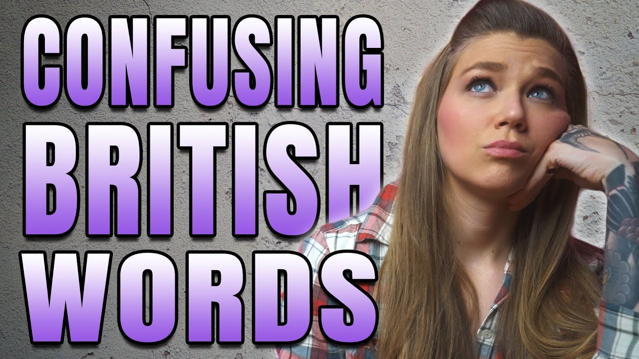 BRITISH WORDS THAT CONFUSED ME | AMERICAN LIVING IN ENGLAND | AMANDA RAE | AMERICA VS UK