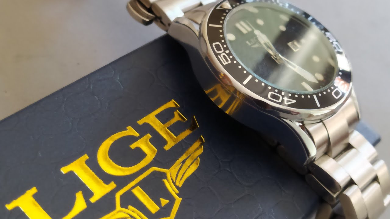 Reloj LIGE 2021 estilo Diver en AliExpress 👍😀 Una marca pa tiesos que no está mal.
