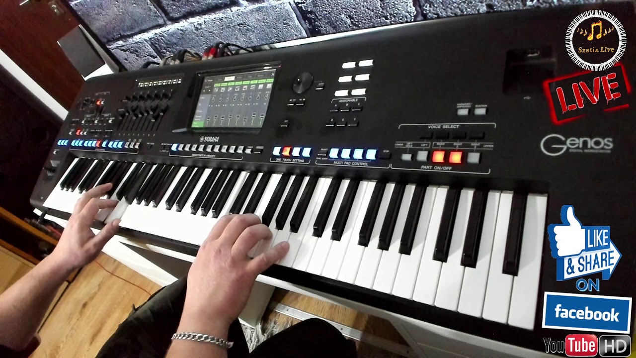 Puste Koperty - Piotr Szczepanik (Cover Szatix Live) Yamaha Genos