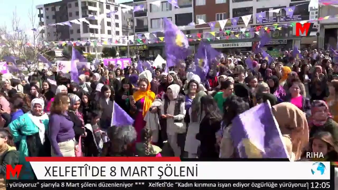 XELFETÎ'DE 8 MART ŞÖLENİ