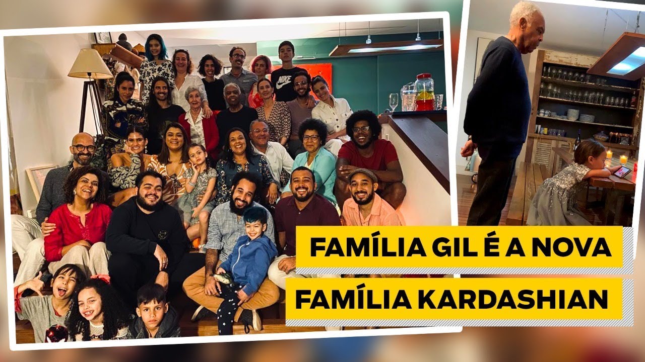 Tudo que rola no natal da família Gil