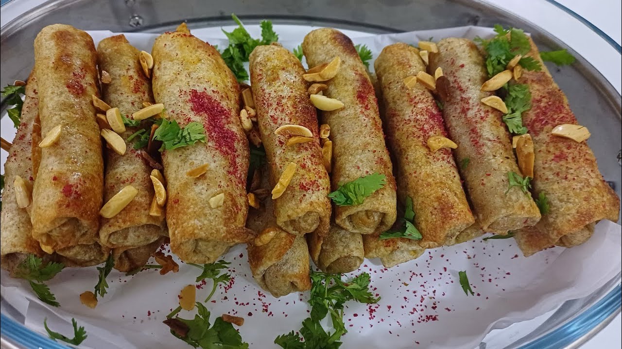 Chicken Musakhan Roll | Arabic Food 