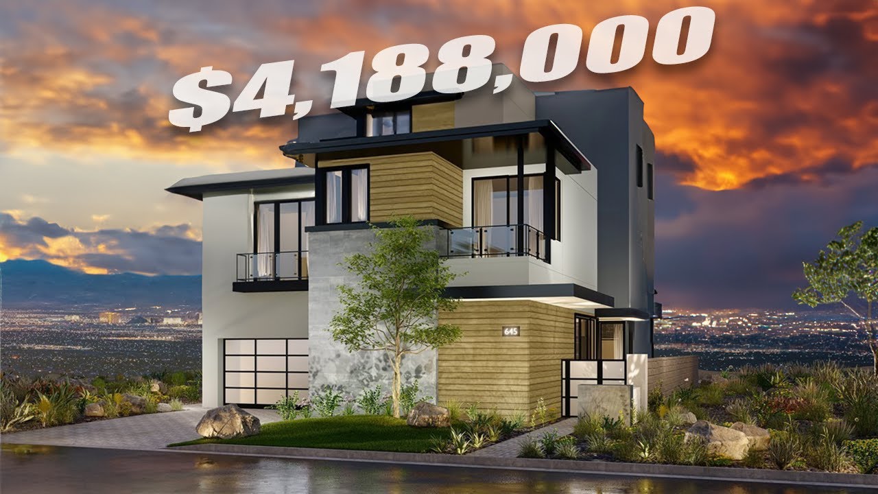 Modern Luxury Home Tour | 581 Overlook Rim Dr | SkyVu at MacDonald Highlands