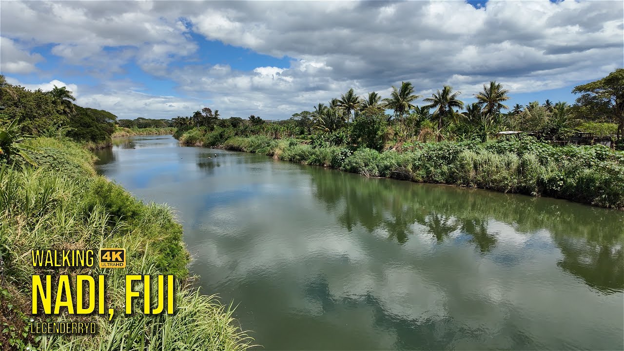 Fiji Street Walk: Nadi in 4K | Real Island Life Unfiltered