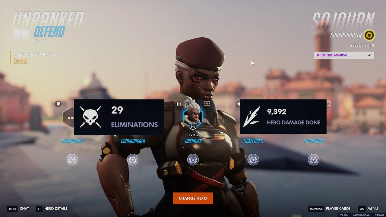 Sojourn Gameplay (No Commentary) Overwatch (PC 1440p 60fps)