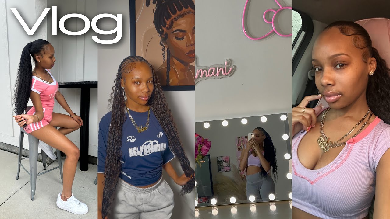 SUMMER DIARIES 002: Self Care Appts + Got Boho Knotless + Late Nights + Drive w Me + Outside, Etc