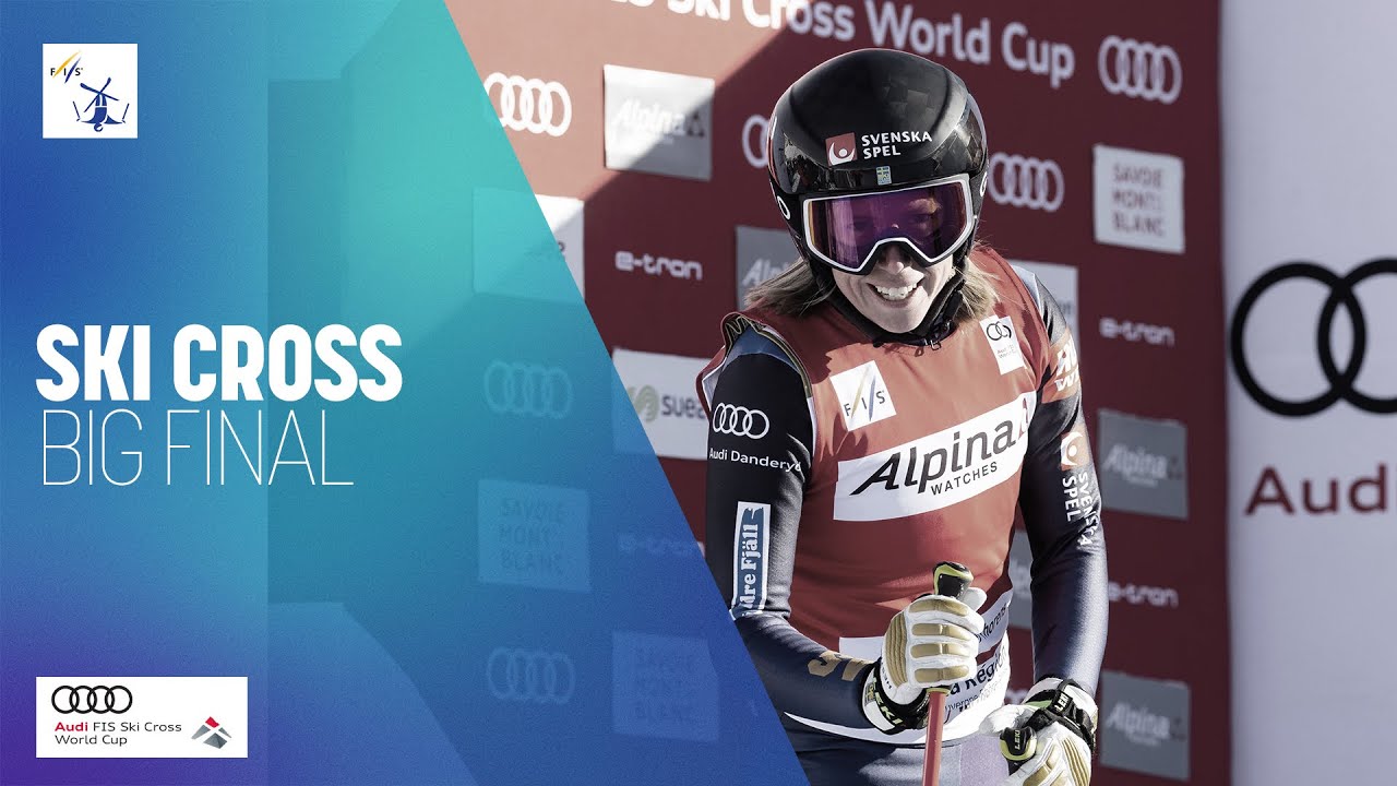 Sandra Naeslund (SWE) | Winner | Women's Ski Cross | Val Thorens | FIS Freestyle Skiing