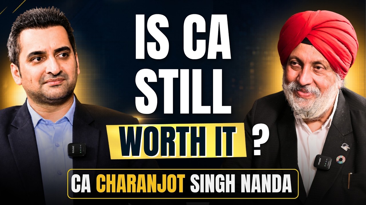 Future of CA Profession, AI & ICAI | Unfiltered with CA Charanjot Singh Nanda