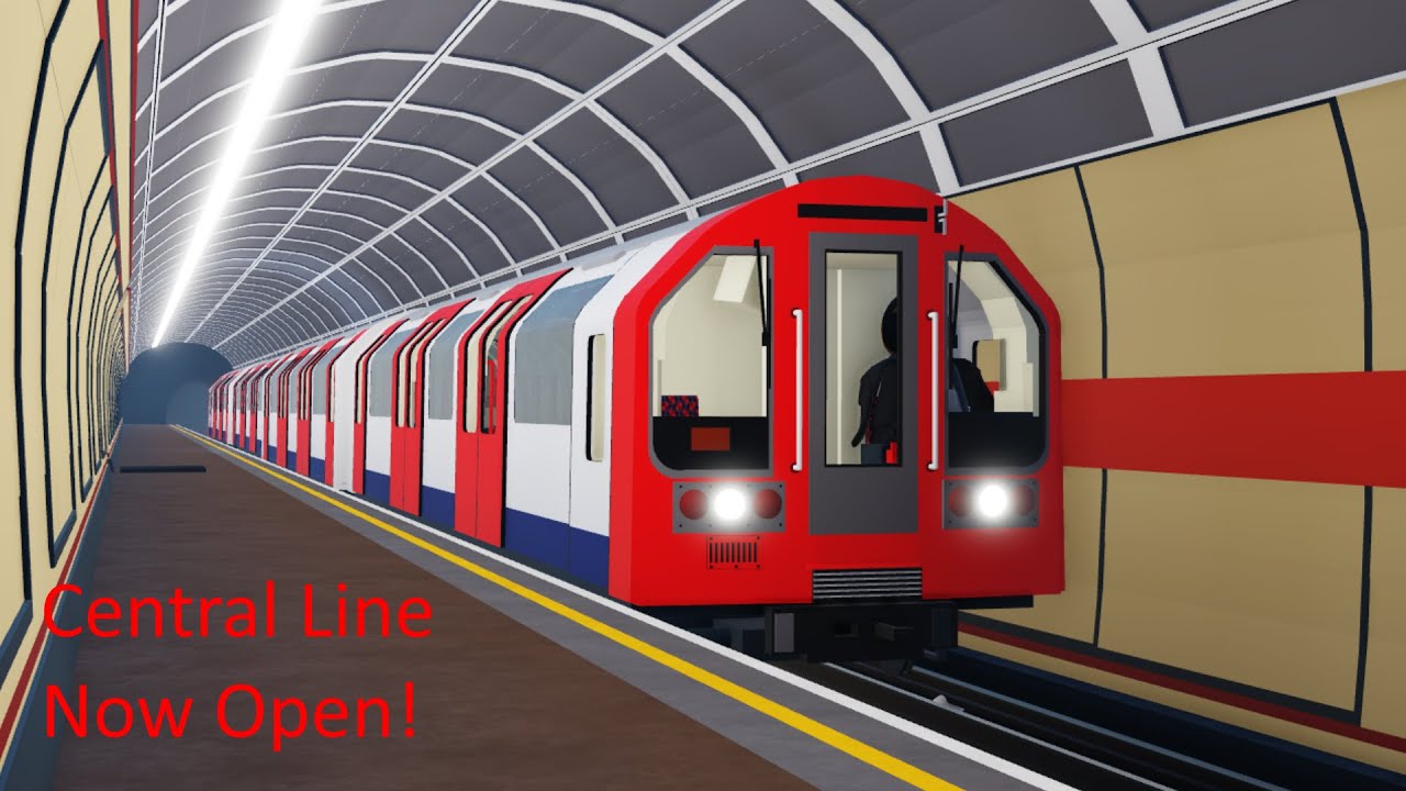Automatic London Underground Central line ride