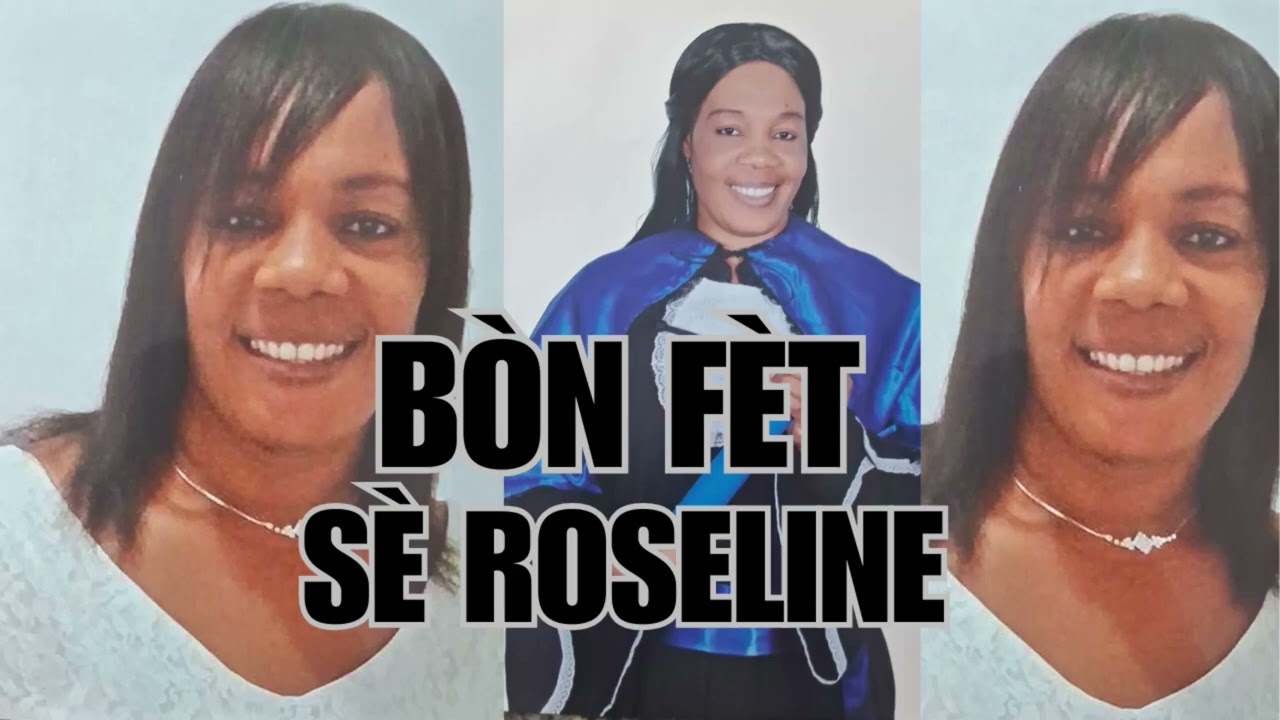 BÒN FÈT ANIVÈSÈ SÈ ROSELINE FERDINAND SENE | Chant Évangélique Créole de Bénédiction
