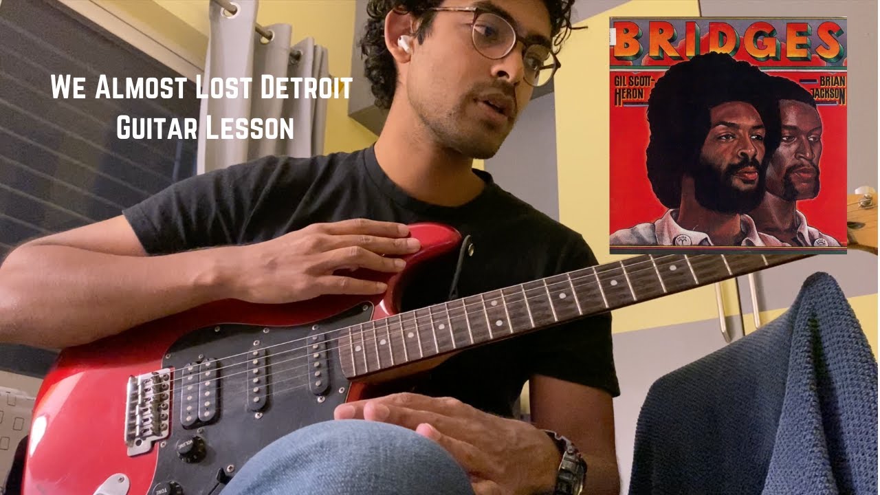 We Almost Lost Detroit | Guitar Lesson | Gil Scott Heron