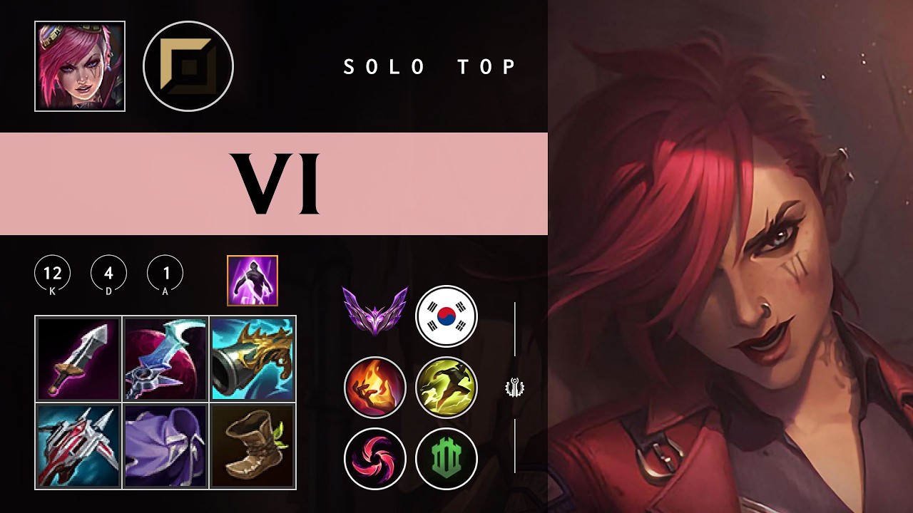 Vi Top vs Riven - KR Master Patch 26.04