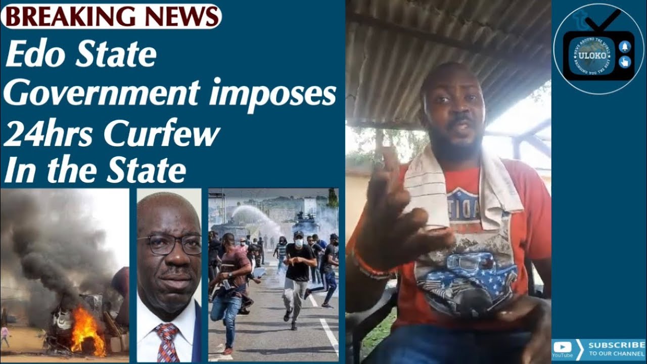 BREAKING NEWS: EDO STATE GOV. UNCOORDINATED APPROACH LEAD TO THE UNREST IN EDO STATE.