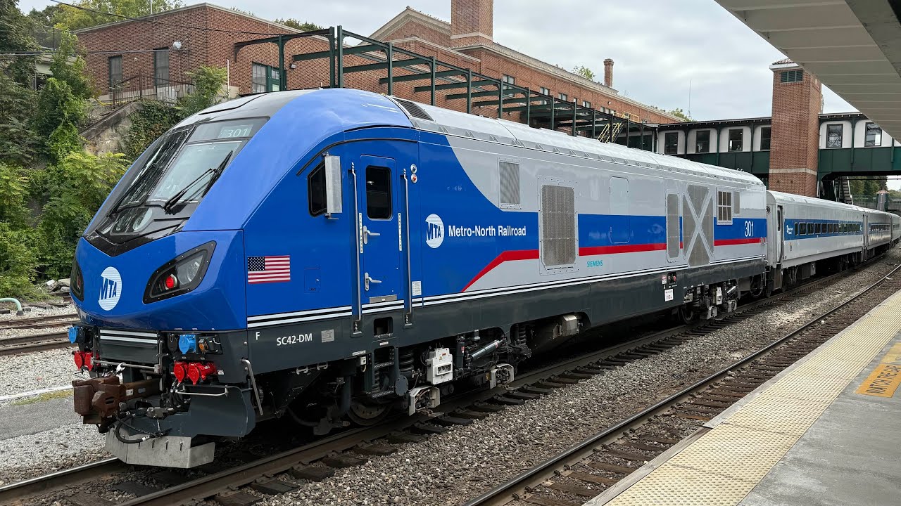 Ride from GCT-Poughkeepsie on Metro North’s inaugural train with the Siemens SC42 Charger. 9/22/25