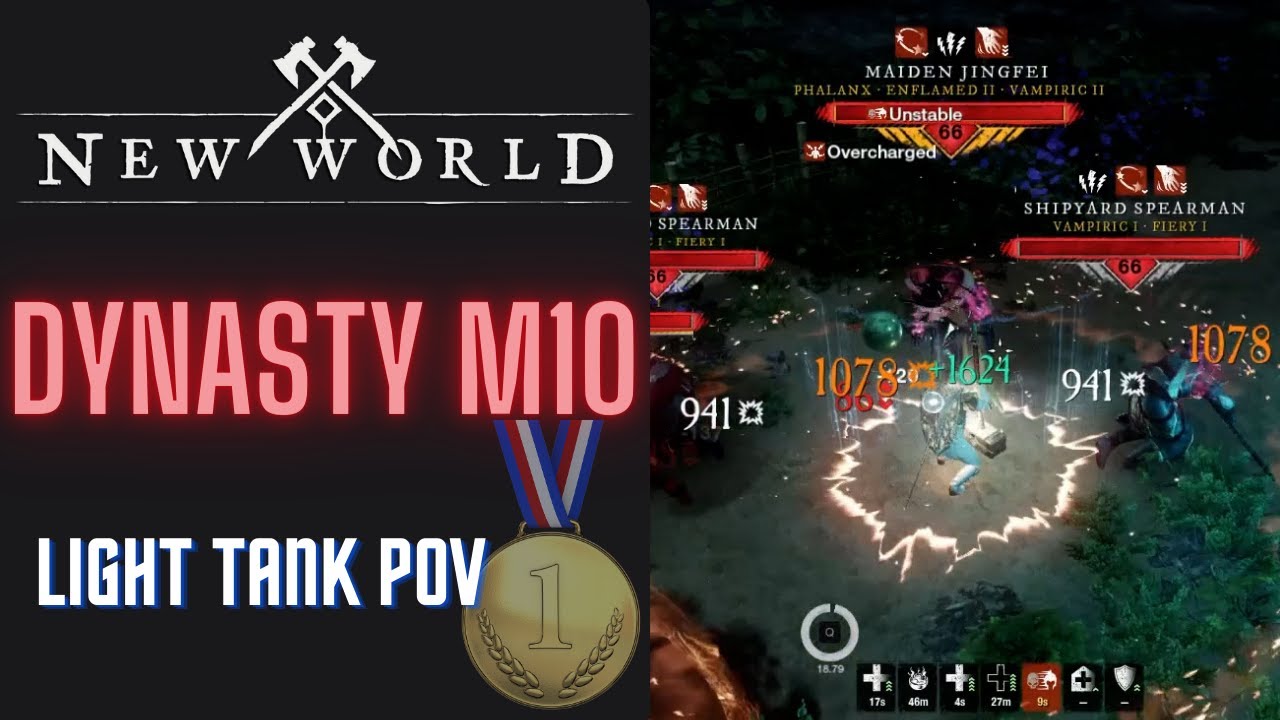 New World - Dynasty M10 Gold [Light Tank POV]