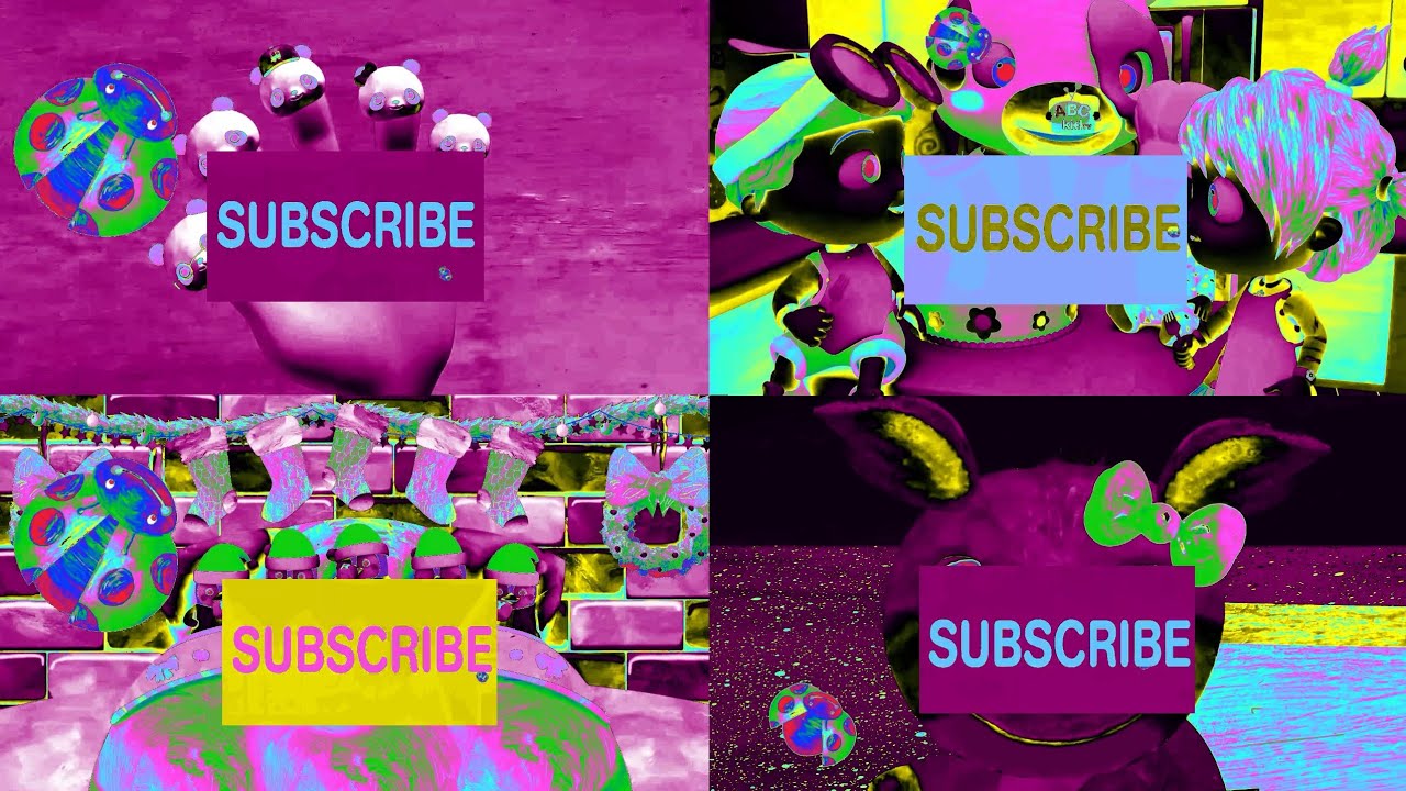All Unique Subscribe Colorful Effects Sparta Pitch Compilation Sponsored by Gamavision Csupo Effects