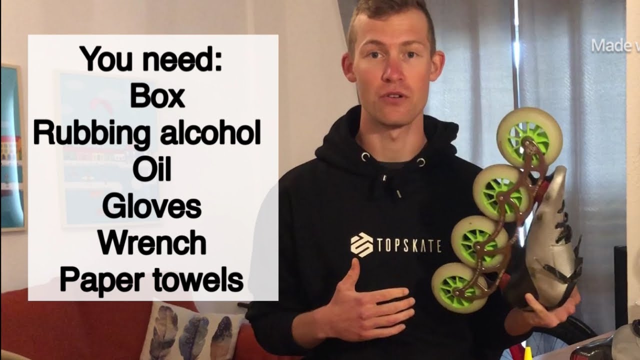 How to clean bearings? - Best way to clean inline skating, skateboard and scooter bearings!