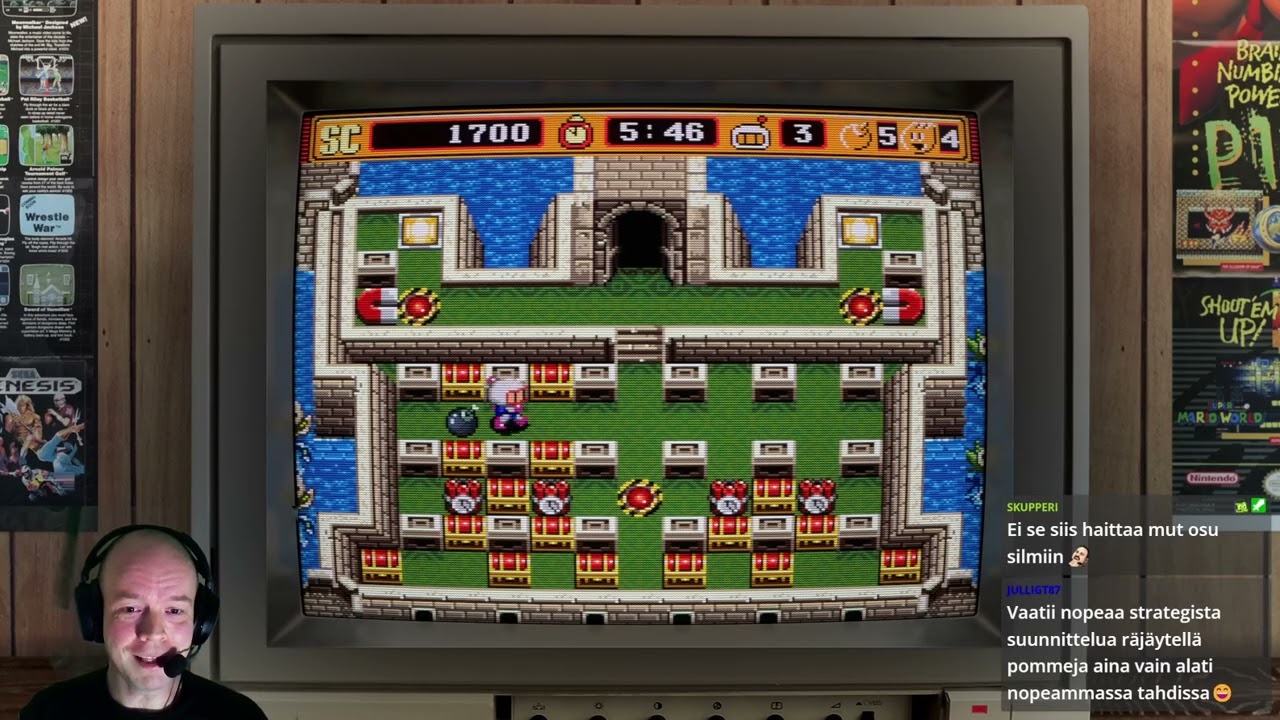 Super Bomberman 2 läpipeluu (SNES) // Bombs away!