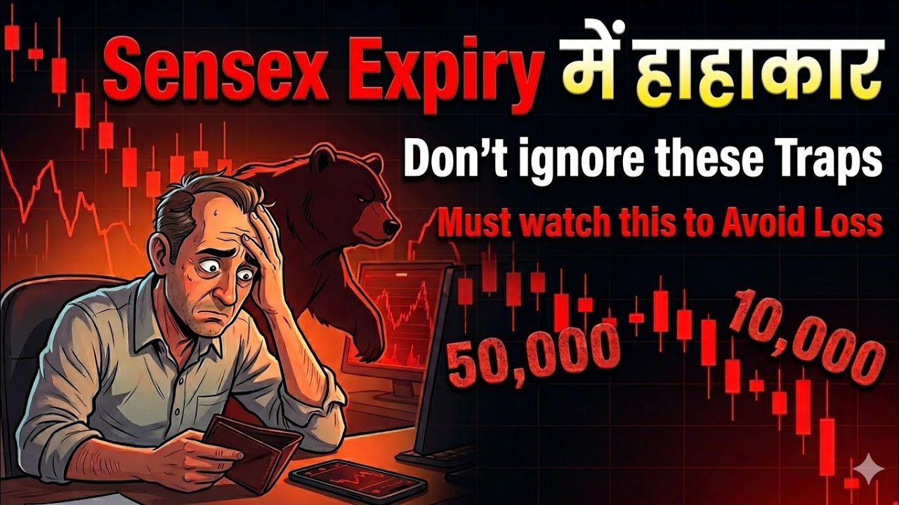 Sensex Expiry special Levels| sensex trap levels explained #nifty #sensex #live #liveniftyanalysis