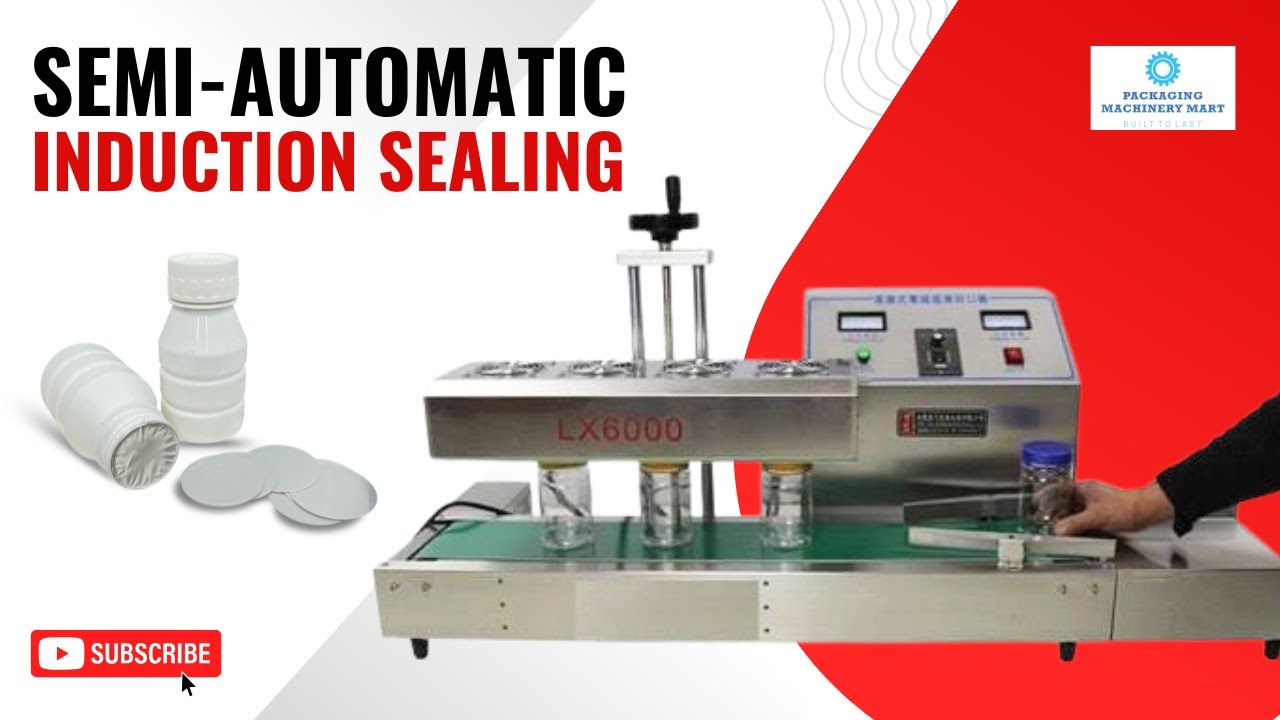 Semi-Automatic Induction Sealing Machine | Airtight & Tamper-Proof Container Sealing