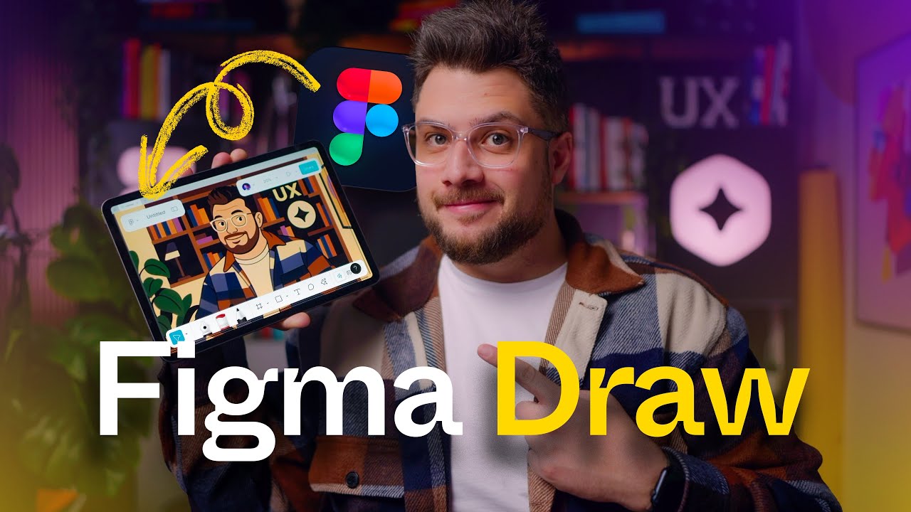 Config 2025 - Figma Draw, nova ferramenta de Desenho do Figma + Desenhando no iPad!