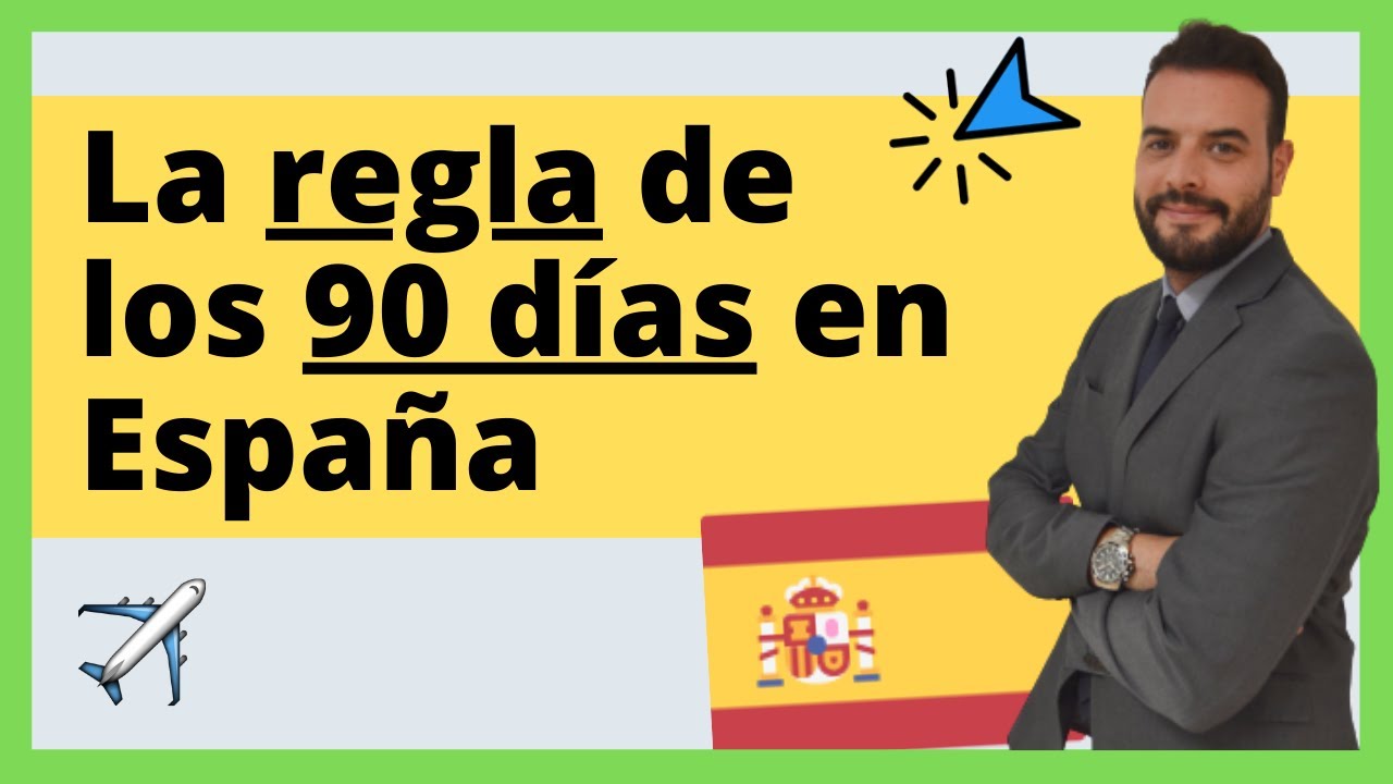 ¿CUÁNTO TIEMPO puede estar un EXTRANJERO en España? 🇪🇸 La regla de los 90 DÍAS