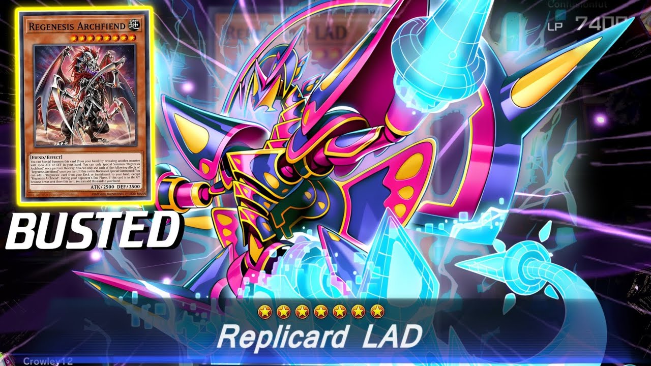 KONAMI RELEASES NEW REGENESIS SUPPORT OUT OF NO WHERE! Replicard Lad [Yu-Gi-Oh! Master Duel]