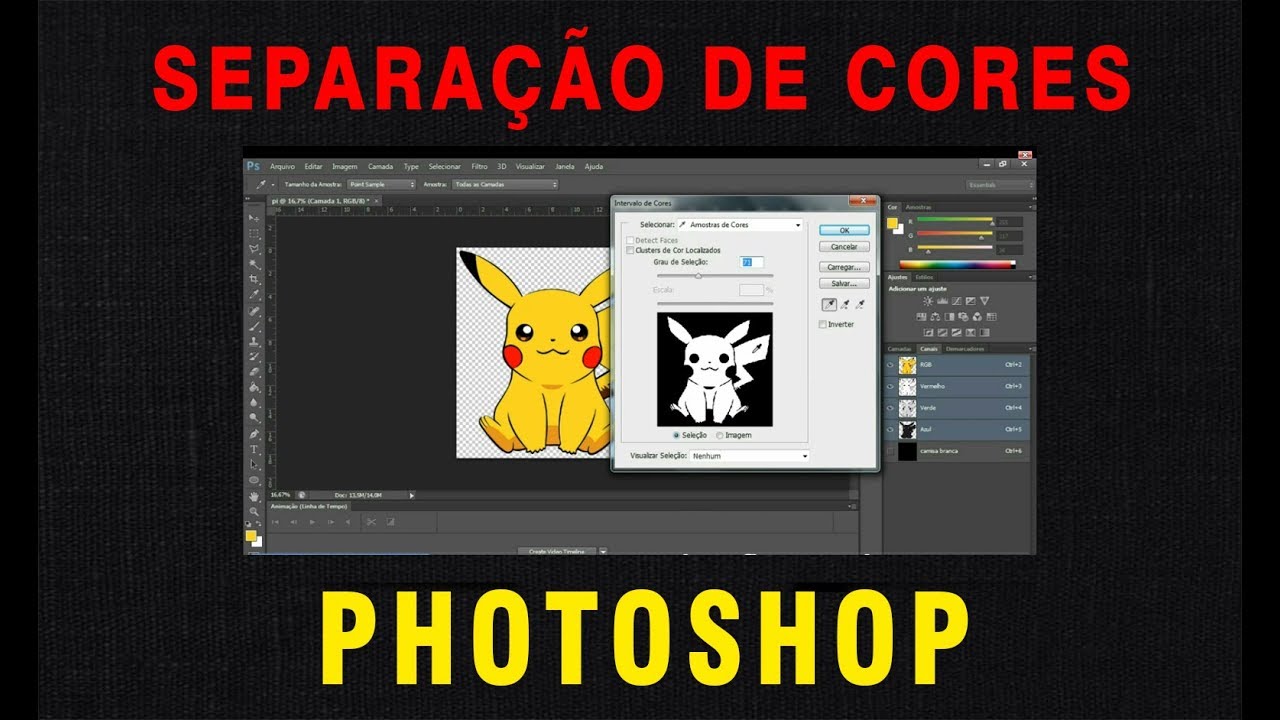 Separação de Cores no Photoshop