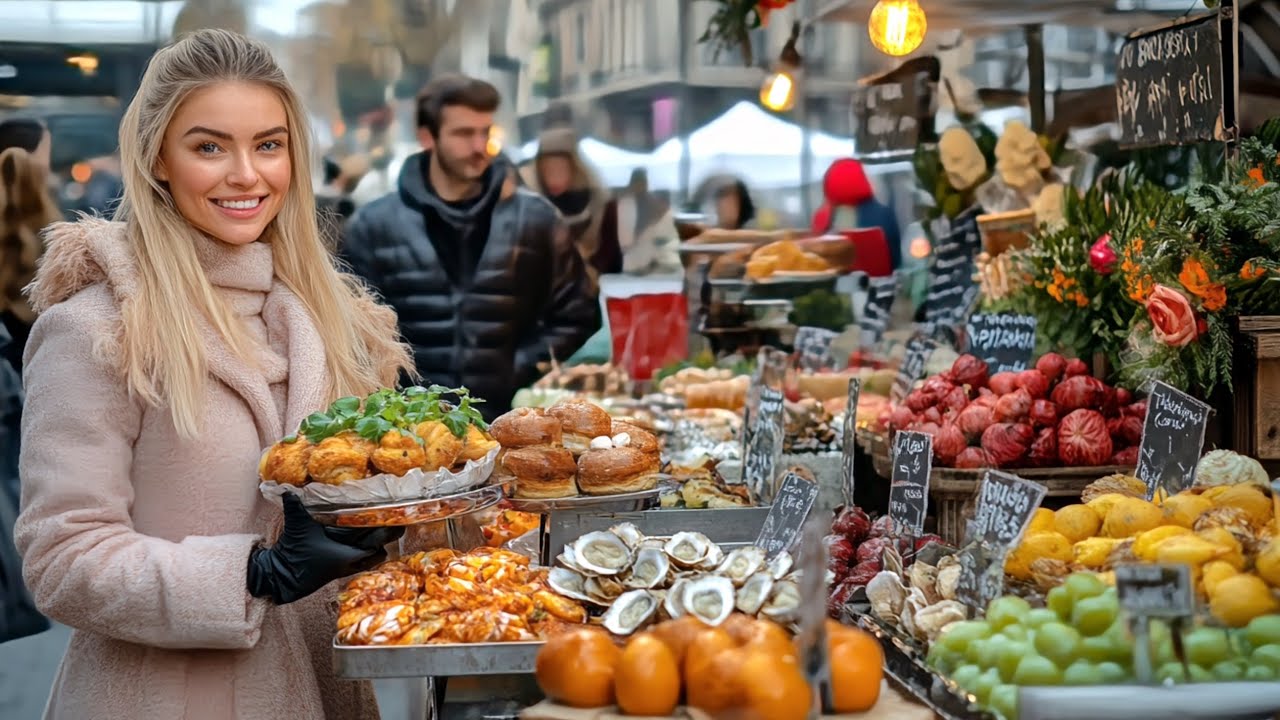 🇬🇧 BEST LONDON STREET FOOD, ANTIQUES, FOOD & VINTAGE FINDS, MUST-SEE IN LONDON, 4K HDR