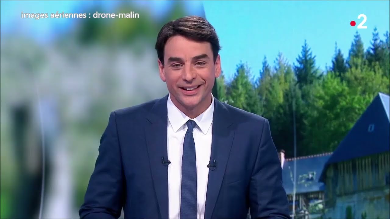 La route du cidre en Normandie, Images de drone pour journal de France 2