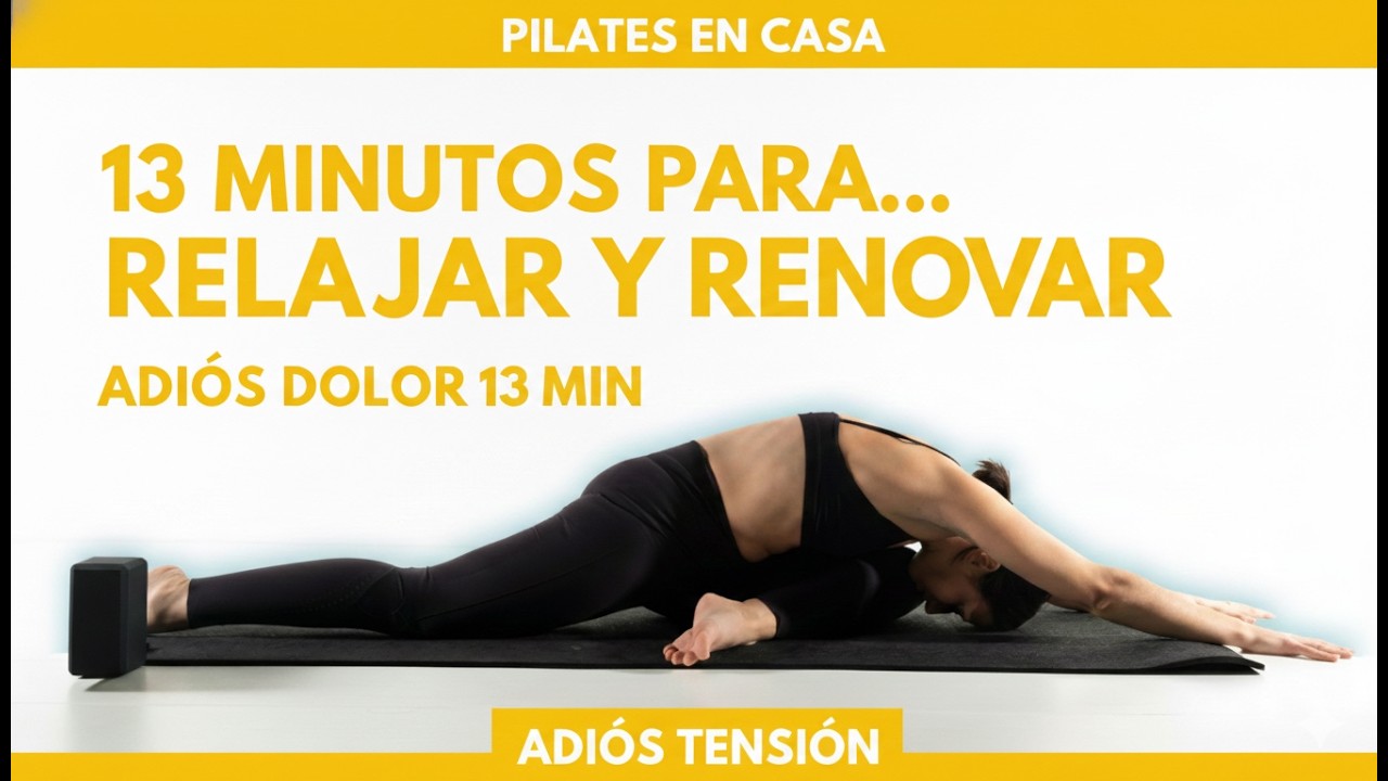 13 Minutos de Pilates en Casa: Renová tu Energía y Mejorá tu Postura ✨