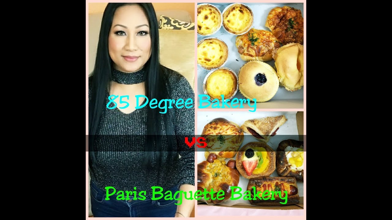 85 Degree Bakery vs Paris Baquette Bakery