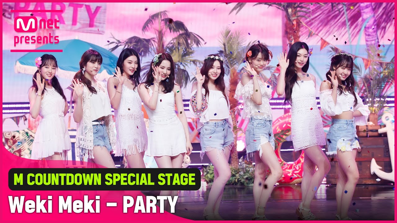 'SUMMER SPECIAL STAGE' '위키미키(Weki Meki)'의 'PARTY 원곡   소녀시대' 무대