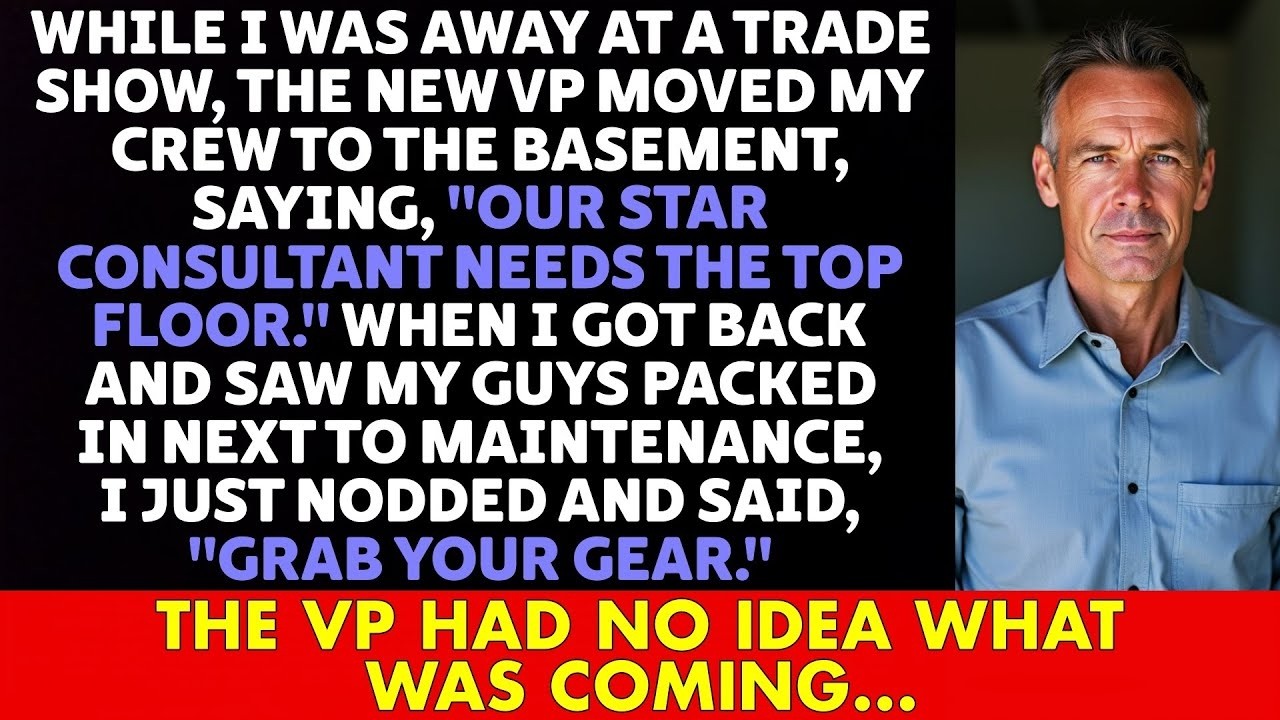 My VP Shoved Us in a Basement for His ‘Golden’ Hire — But He Didn’t See THIS Coming