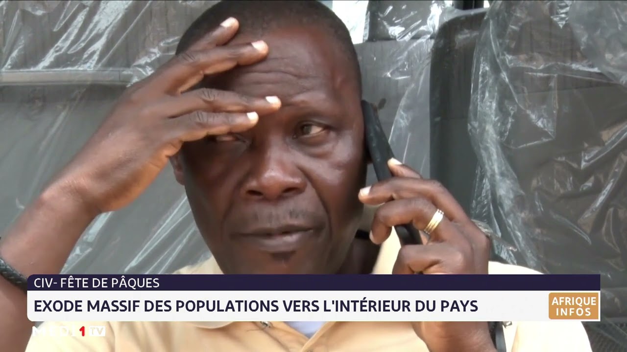 F&ecirc;te de P&acirc;ques: exode massif des Ivoiriens vers l&acute;int&eacute;rieur du pays