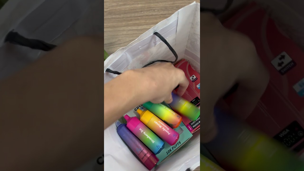 🔥Great🔥WGA randm tornado vape 15000 puff 9k #asmr #shorts