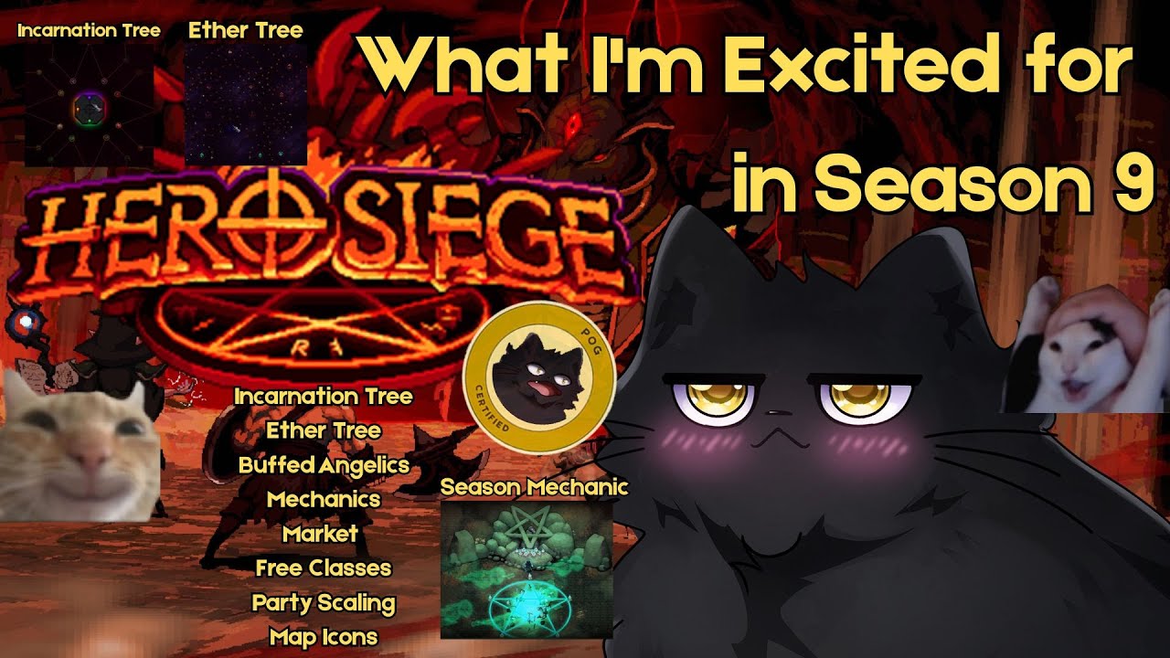 Чего я с нетерпением жду в 9-м сезоне Hero Siege?