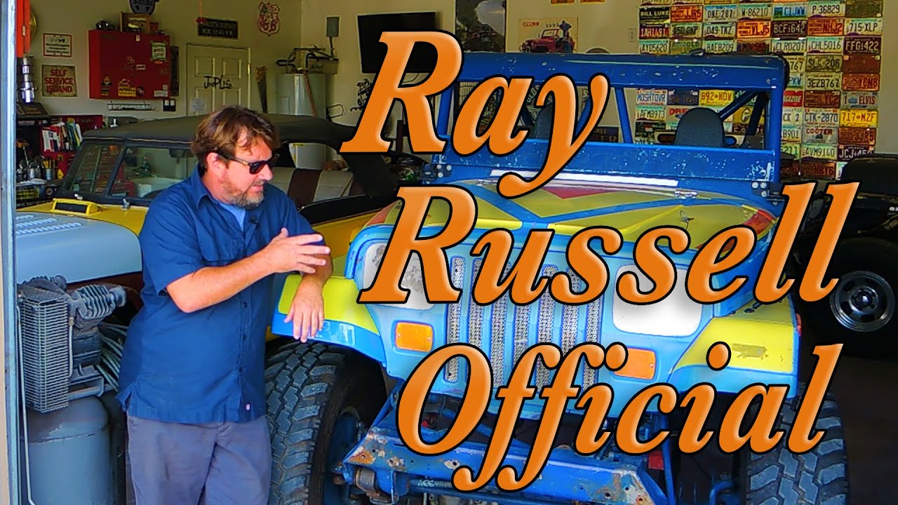 Ray Russell's CJ7 Race Jeep now at The Jeep Farm